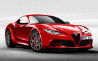 Предполагаемый внешний вид Alfa Romeo 6C. Изображение с сайта autoexpress.co.uk