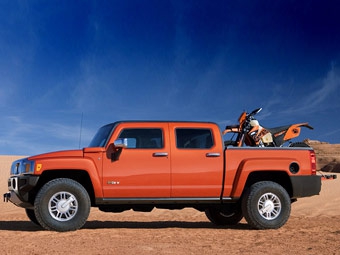 Hummer H3T. Фото Hummer
