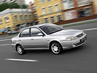 Kia Spectra. Фото Kia
