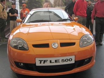 MG TF. Фото с сайта worldcarfans.com