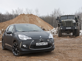 Citroen DS3 Just Black. Фото Ленты.Ру