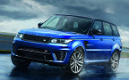 Range Rover Sport SVR. Фото Land Rover