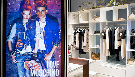 Открытие бутика Moschino в «Крокус Сити Молл»
