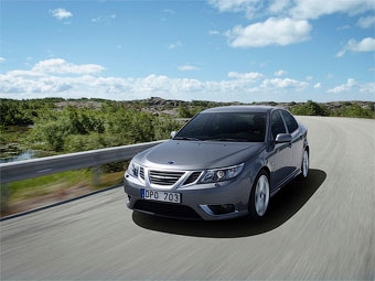 Saab 9-3. Фото Saab