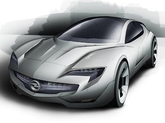 Opel Flextreme GT/E. Фото Opel