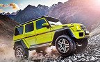 Mercedes-Benz G500 4×4². Изображение Mercedes-Benz