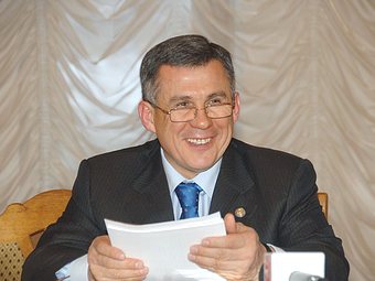 Рустам Минниханов. Фото с официального сайта президента Татарстана