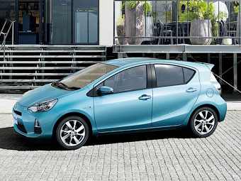 Toyota Aqua. Фото Toyota