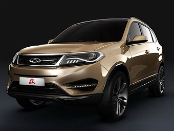 Chery Beta 5. Иллюстрации Chery