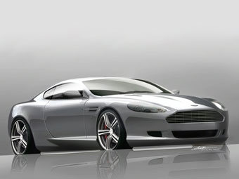 Aston Martin DB9 LM. Фото Aston Martin