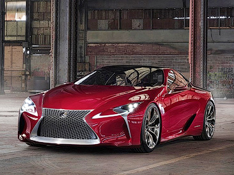 Концепт Lexus LF-LC. Фото Lexus