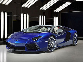Lamborghini Aventador Roadster с доработками Ad Personam. Фото Lamborghini