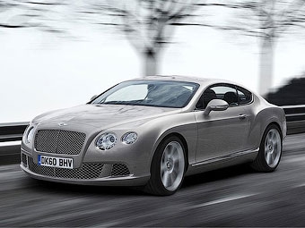 Bentley Continental GT с W12. Фото Bentley