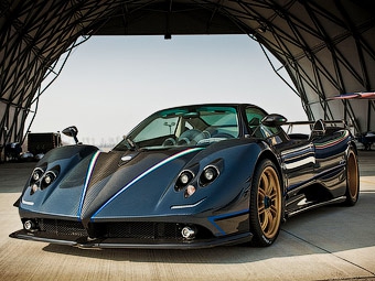 Pagani Zonda Tricolore. Фото Pagani