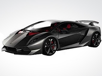 Новый Lamborghini. Иллюстрация с сайт blogautomobile.fr