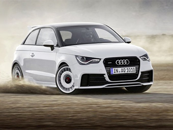 Audi A1 quattro. Фото компании Audi