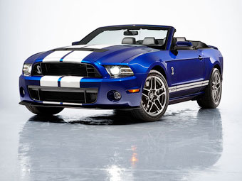 Кабриолет Ford Shelby GT500. Фото Ford
