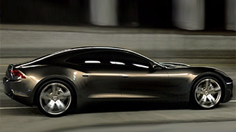 Гибридный седан Fisker. Иллюстрация компании Fisker