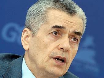 Глава Роспотребнадзора Геннадий Онищенко. Фото с сайта g8russia.ru
