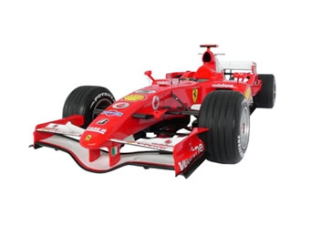 Копия болида Ferrari. Фото с сайта Drinkstuff.com