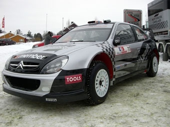 Citroen Xsara WRC Петтера Сольберга. Фото сайта pettersolberg.com