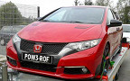 Honda Civic Type R. Фото со страницы Farmofminds в Facebook