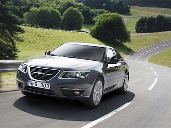 Saab 9-5. Фото Saab