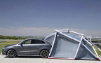 Audi Q3 Camping Tent. Фото Audi