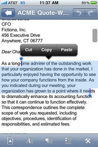 Documents To Go 4.0.9 для iOS — офисный пакет, совместимый с MS Office