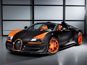 Bugatti Veyron Grand Sport Roadster WRC Edition. Фото Bugatti