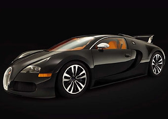 Bugatti Veyron Sang Noir. Фото Bugatti