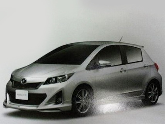Новый "заряженный" Toyota Yaris RS. Изображение с сайта autosblog.fr