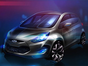 Hyundai iX20. Иллюстрация Hyundai