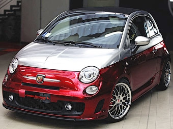 Fiat 500C Abarth с доработками Romeo Ferraris. Фото Romeo Ferraris
