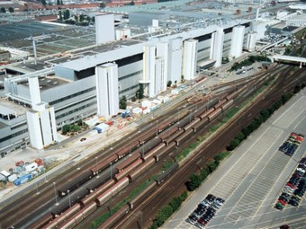 Завод Opel в Руссельхайме. Фото с сайта saabhistory.com