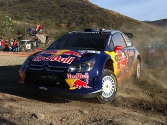 Citroen C4 WRC Кими Райкконена на Ралли Мексики. Фото WRC