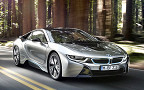 Гибридный электрокар BMW i8. Фото BMW