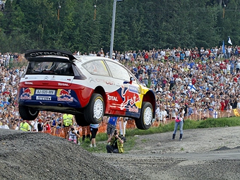 Ралли Финляндии. Фото Citroen
