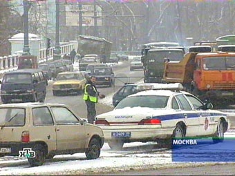 Ford Crown Victoria ДПС. Кадр НТВ, архив