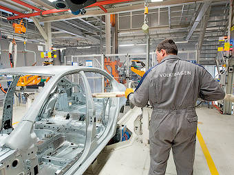 Российский завод VW будет выпускать машины из отечественной стали