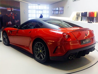 Ferrari 599 GTO. Фото с сайта teamspeed.com