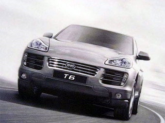 BYD T6. Фото с сайта carscoop.blogspot.com
