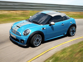 Mini Coupe Concept. Фото компании Mini