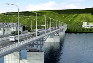 В Красноярске подписали контракт на строительство моста через Енисей