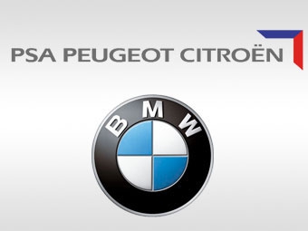 Логотипы BMW и PSA