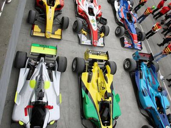 Второй этап A1GP в Ченгду, 2008. Фото с сайта a1gp.com