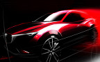 Тизер Mazda CX-3. Иллюстрация Mazda