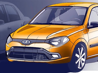 Прототип бюджетной "Лады". Иллюстрация с сайта Lada.ru