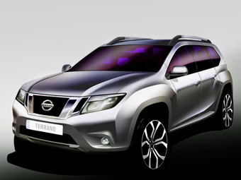 Nissan Terrano. Иллюстрация Nissan