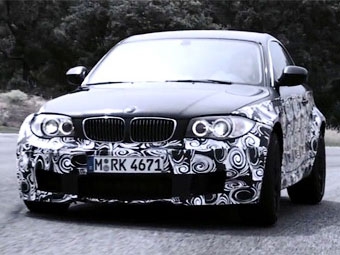 Скриншот видео-тизера М-версии BMW 1-Series